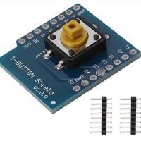 WEMOS D1 mini Knop Shield met pin headers